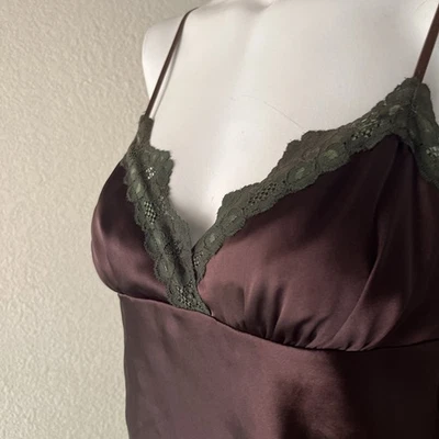 Y2K Rampage Womens Top Babydoll Lace Trim Large Fairy Grunge Punk Whimsygoth VTG - Image 1 of 4