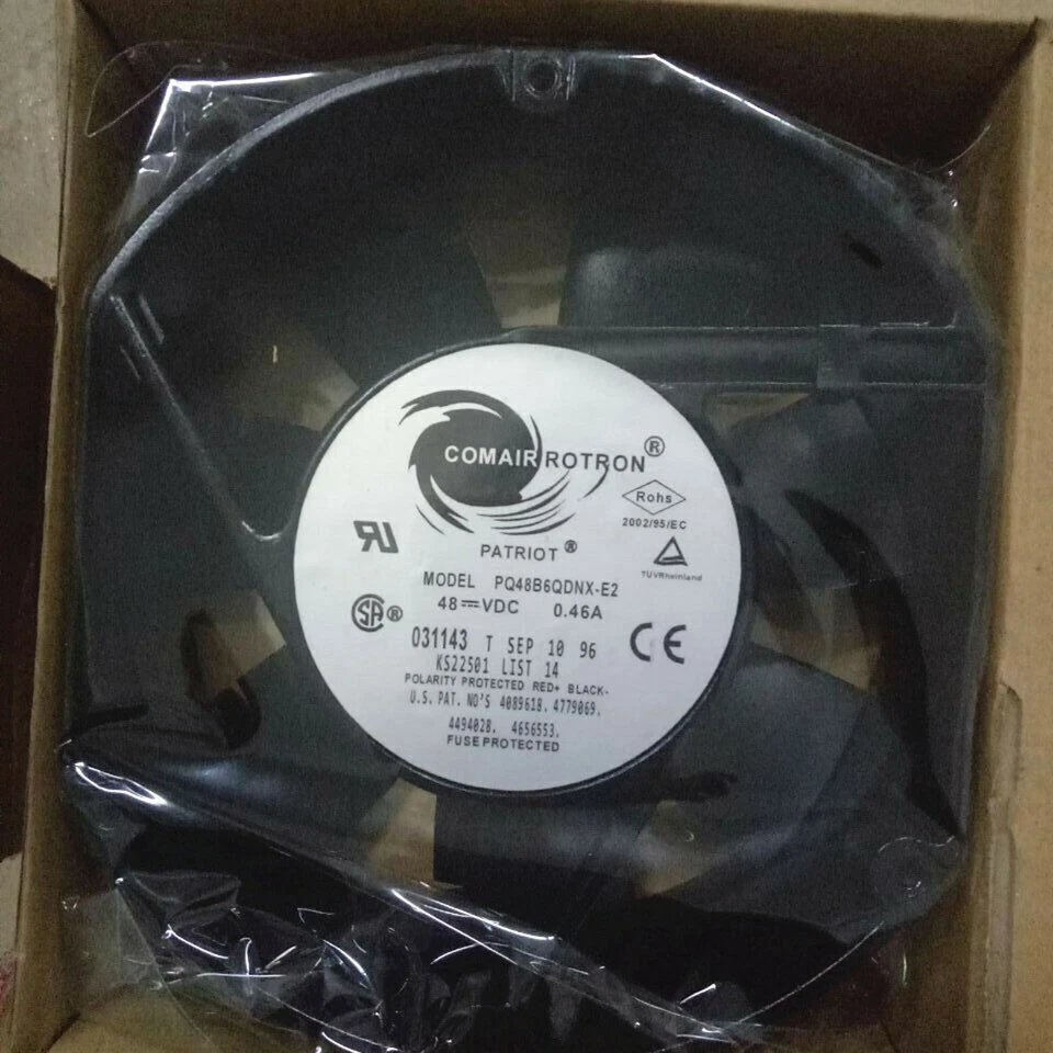 1PC New COMAIR ROTRON PQ48B6QDNX-E2 48V 0.46A Cooling Fan#QW - Image 1 of 1
