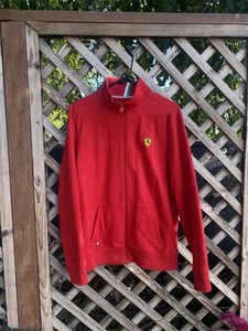 Red Ferrari Jacket Men’s Size Medium - Picture 1 of 3