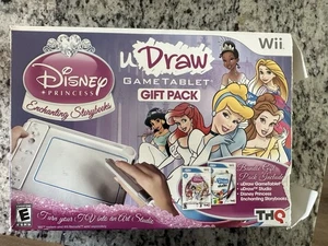 Wii uDraw Disney Princess GameTablet Geschenkset mit bezauberndem Bilderbuch - Bild 1 von 4