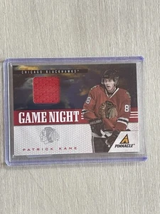 2011-12 Fleer Pinnacle Game Night Game Worn Jersey Patrick Kane Blackhawks - Picture 1 of 3