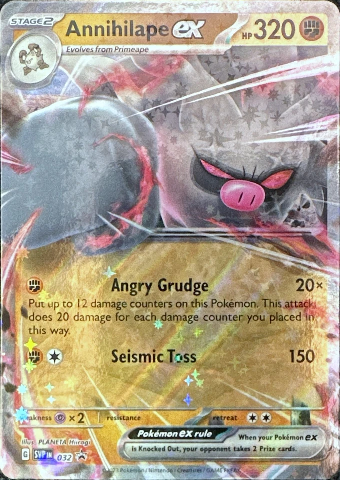 Pokemon TCG Annihilape ex - 032 SV: Scarlet & Violet Promo Cards Promo - Image 1 of 1