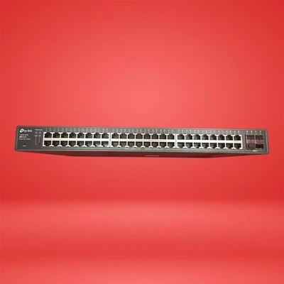 TP-Link 48-Port Gigabit Ethernet Rackmount Network Switch - Image 1 of 4