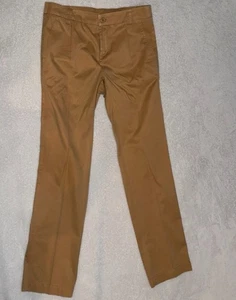 Garnet Hill 100 % Baumwolle Chinohose hellbraun Damen 4 Küsten adrett klassisch maritim - Bild 1 von 9