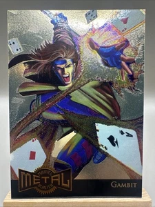 1995 Fleer Marvel Metal Metal Blasters Gold Gambit #4 - Bild 1 von 2