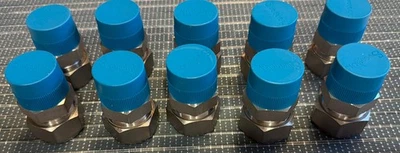 Swagelok  SS-1610-1-16  Stainless steel tube fittings.(LOT OF 10) - Image 1 of 4