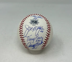 Big Red Machine Rose Morgan Perez Bench Signed Cincinnati 150th Baseball JSA 891 - Picture 1 of 4