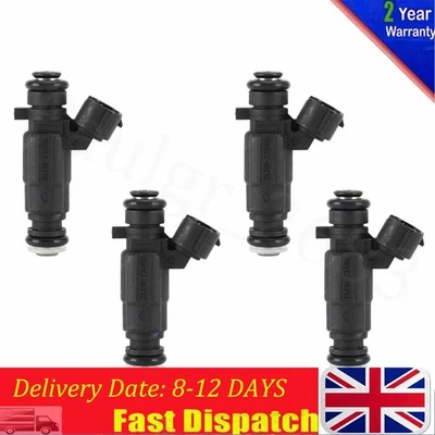 4x 35310-22600 Fuel Injectors for 2000-2005 Hyundai Accent 1.5L 1.6L 9260930006 - Image 1 of 4