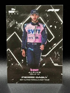 2025 Topps F1 Lights Out Pierre Gasly Nero - Picture 1 of 2
