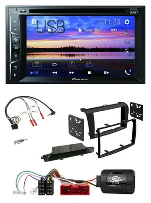 Pioneer Bluetooth 2DIN USB DVD DAB Lenkrad Autoradio für Mazda 3 2003-2009 schwa - Bild 1 von 4