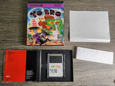 Yo Bro (TurboGrafx-16, 1991)CIB-VG-WITH POSTER. - Image 1 of 4