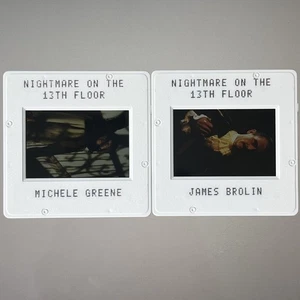Nightmare on the 13th Floor 1990 Promo Slides | James Brolin | Michele Greene - Picture 1 of 1