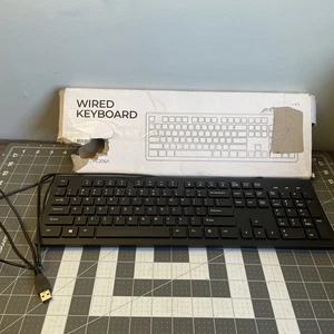 Victsing Wired Keyboard Model: PC206A Black Brand New. - Picture 1 of 6