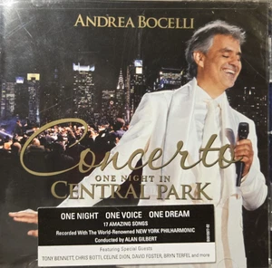 Andrea Bocelli : Concerto One Night in Central Park - Audio CD New - Picture 1 of 2