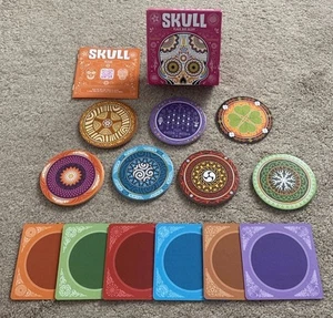 Skull Card Game - Place, Bid, Bluff Game - Space Cowboys - Family Fun - Picture 1 of 5