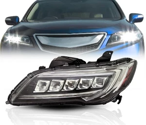 For Acura 2016 2017 2018 RDX LED Headlight Headlamp with Bulbs Left Side-CAPA - Picture 1 of 9