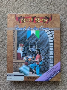 King's Quest 1 - Atari ST - original big box version - tested - Picture 1 of 8
