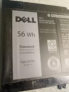 33YDH Battery For Dell Latitude 3380 3480 Inspiron 7577 7586 56Wh Good Condicion - Picture 1 of 3