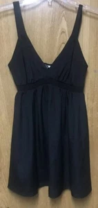 Metro 7 Black Empirewaist Sleeveless Top S 0 2 - Picture 1 of 5