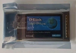 D-Link Air Plus DWL-650+ Wireless PC Card Adapter IEEE 802.11b - Picture 1 of 3