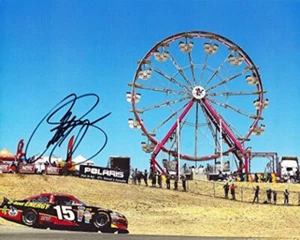 AUTOGRAPHED 2012 Clint Bowyer #15 Waltrip Racing (5-Hour Energy) SONOMA ROAD COU - Picture 1 of 1