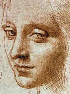 Leonardo da Vinci Lithograph from An Pastel COA Signed Numbered (Paul Klee ) - Picture 1 of 6