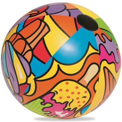 Bestway Wasserball aufblasbar Strandball Badespaß Kinderball Strand Ball 91 cm