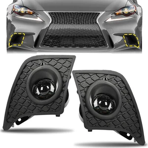 Fits 2014-2016 Lexus IS F-Sport Fog Lights Bumper Driving Lamp w/ Switch+Bulbs - Picture 1 of 13