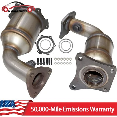 For 2002-2006 Nissan Altima 2004-2008 Maxima 3.5L Exhaust Catalytic Converters - Image 1 of 4