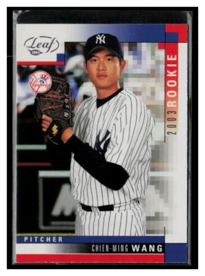 2003 Leaf - Donruss Rookie #325 Chien-Ming Wang - Image 1 of 2