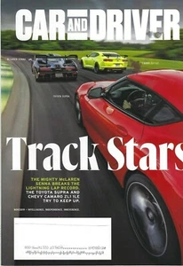 Car and Driver Nov 2019  -  McLaren Senna - Camaro ZL1 1LE - Toyota Supra - Bild 1 von 1
