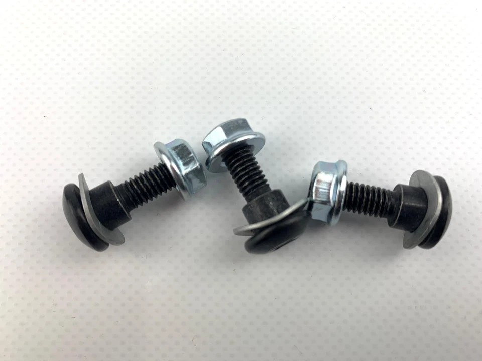 3 Vespa Front Mudguard Fitting Kit Nuts, Bolts & Washers, GTS, ET2/4, LX Etc — 第 1/1 张图片