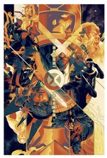 Mondo X-Men House Of X Powers Of X Screenprinted Poster By Matt Taylor #/375