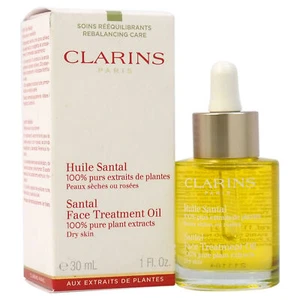 Santal Face Treatment Oil - Dry Skin by Clarins for Unisex - 1 oz Treatment - Picture 1 of 1