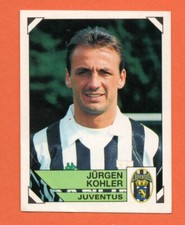 PANINI FOOTBALLERS 1993 94 JURGEN KOHLER JUVENTUS N° 122 EXCELLENT SEE PHOTO 