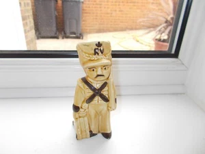 SHORTER & SON HANDPAINTED SOLDIER TOBY CHARACTER JUG 12CM TALL - Picture 1 of 5