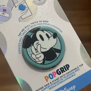 PopSockets PopGrip Phone Grip & Stand - Disney Peace Out Mickey Retro - Picture 1 of 4