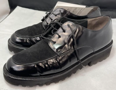 Mocasines Paul Green charol gamuza punta con cordones talla 9 Foto 1 de 4