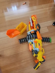 Nerf Vulcan EBF-25 Machine Gun Toy vintage 2008 Hasbro, Collectors Item - Picture 1 of 2