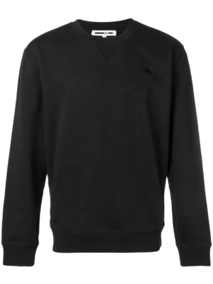 MCQ % 100 Authentic Men SWALLOW PATCH  COTTON SWEATSHIRT    - Image 1 of 4