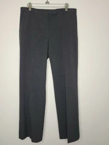 Calvin Klein Womens Dress Pants Gray Straight Leg Trouser Size 10 - Picture 1 of 8