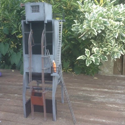 Laser Cut O Gauge Model Railway Ash Plant MDF and Plywood Kit Unpainted - Image 1 of 4