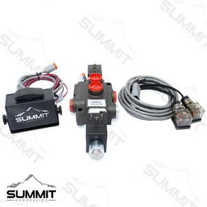 Hydraulic Monoblock Directional Solenoid Control Valve 1 Spool, 13 GPM w/ Switch - Picture 1 of 9