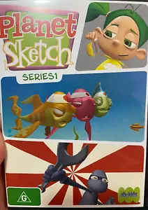 Planet Sketch Season 1 region 4 DVD (Aardman animated kids tv series) - Picture 1 of 2