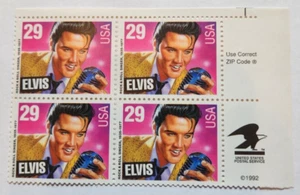 ELVIS PRESLEY 1992 29 CENT POSTAGE STAMP Uncirculated.." Listing - 1 STAMP ONLY" - Picture 1 of 2