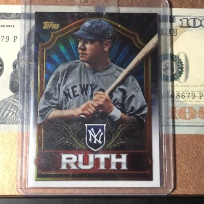Babe Ruth 2011 Topps Value Box Chrome Refractors #MBC3  New York Yankees  #1 - Image 1 of 3