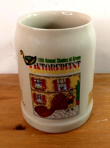 Walt Disney World Resort Shades of Green 10th Annual Oktoberfest Beer Stein Mug  - Picture 1 of 11