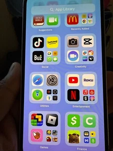 TIKTOK ON IPHONE! Apple iPhone 14 - 128 GB - Purple (Unlocked) - Picture 1 of 2