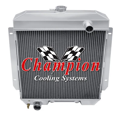 Radiador Champion de aluminio de 3 filas para motor Mercury Monterey V8 1954 #CC54B Foto 1 de 4