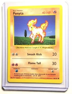 PONYTA - 60/102 - SHADOWLESS Base Set - Pokemon Card - EXC / NM - Imagen 1 de 1